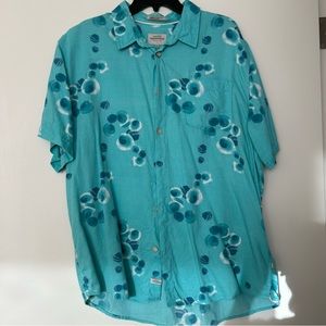 Quiksilver Waterman Aloha Hawaiian Shirt